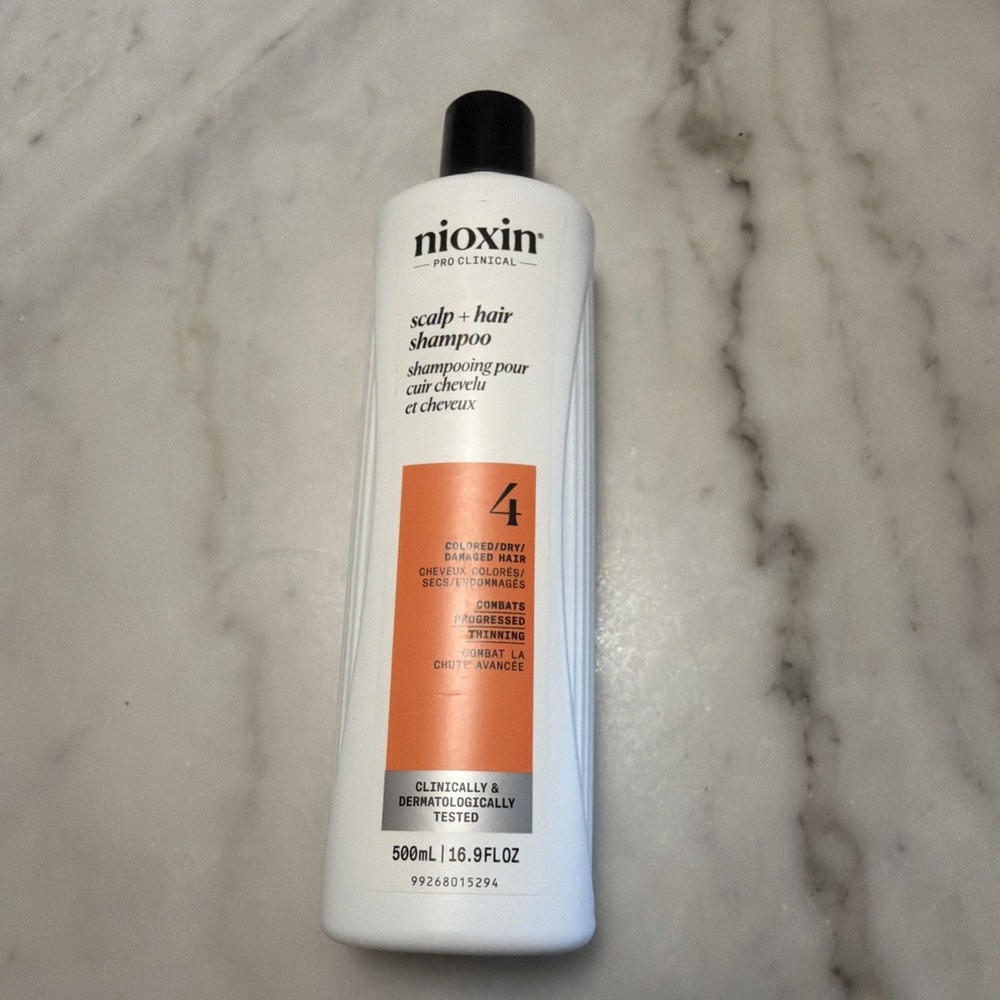 Nioxin Pro Clinical 4 Scalp & Hair Shampoo 500ml 16.9 fl oz Hair Care